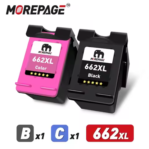 Ink 662XL Cartridge Morepage 662XL Ink Cartridge Replacement For HP662 HP 662 Deskjet 1015 1515 2515