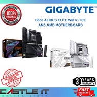 GIGABYTE AM5 B850 AORUS ELITE WIFI7 / ICE - 3x M.2 | 2.5GbE LAN | RGB Fusion AMD Motherboard