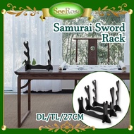 Knife Holder 1/2/3 layer Wakizashi Sword Holder Wooden Display Stand Bracket