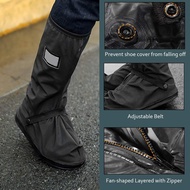 Premium Anti-slip Waterproof Rain Boot Kasut Hujan Shoes Cover Overshoes with Elastic String