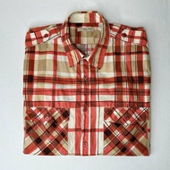 BURBERRY 格紋短袖襯衫