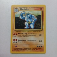Pokemon TCG - Machoke -  34/102 (Uncommon) 1999
