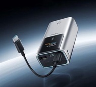 全新 CUKTECH 10 號迷你行動電源 ⚡ 55W PD 快充 10000mAh 尿袋 🚀 數碼顯示屏 MacBook iPhone Samsung 適用