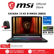 MSI Katana 15 HX B14WGK-208SG / Intel Core i7 processor 14650HX / NVIDIA GeForce RTX 5070 Graphics