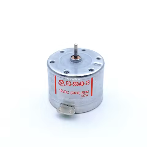 DIY Recorder Small Motor DC 6V 9V 12V EG-530AD-2B 2F 6B 6F 9B 9F CCW CW Repair parts