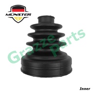 Münster CV Joint Drive Shaft Boot Inner / Outer Saga BLM FL Exora Preve CPS Gen2 Persona Satria Neo 