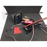 [FREE 5PCS MAsK] Esc brushless waterproof Hobbywing SC8 120A RTR + Motor Waterproof Surpass 1/8 + Pr