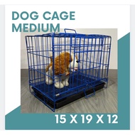 Dog Cage Medium Foldable Collapsable Cage for Dog Cat Rabbit