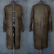 Leather Coat Strider / replica of Aragorn green Duster / LOTR/ collectible