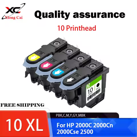 10 Printhead, For HP 2000C 2000Cn 2000Cse 2500 2500C 2500CM 2500CXI Printer C4800A C4801A C4802A C48