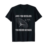Once You Go Black You Never Go Back Physics T-Shirt(4)
