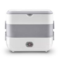 內地直送 - 新款可插電保溫飯盒分格式便攜煮飯飯盒定時加熱蒸餸飯盒