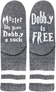 Unisex Novelty Socks Master Has Given Dobby a Sock Dobby is Free Socks