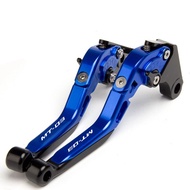 Motorcycle Accessories For Yamaha MT03 MT-03 2015-2025 CNC Adjustable Folding Brake Clutch Levers Ha