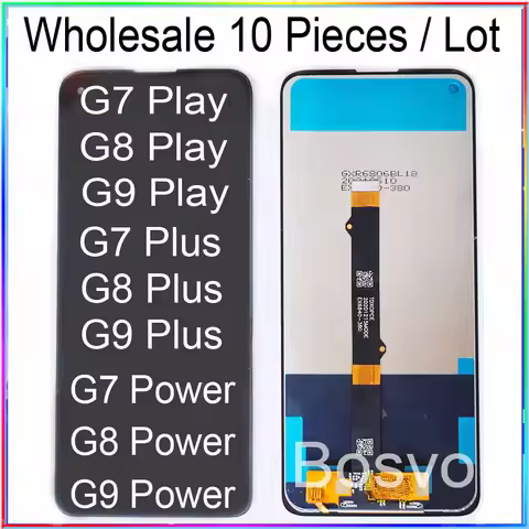 10 Pieces/lot for Moto G9 Play Screen Display G8 Play Lcd G6 G7 Play G7 Power G8 Power Lite G9 Power