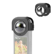 PULUZ Lens Protector for Insta360 X4, Optical Glass Lens Guard Protective Cover for insta 360 X4 Rem