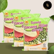 Tepung Kacang Hijau Goreng Cap Kijang Tepung Koleh Kacang Hijau Green Peas Flour Roasted Mung Bean F