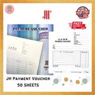 [READY STOCK] JH Payment Voucher 7'' x 7.5' '- 50 Sheets