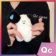 Hot sales「Qc」Fluffy cute puppy airpods 2 case airpods 3 case airpods Pro case airpods Pro 2 case