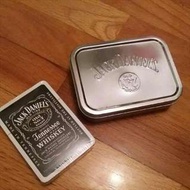 Jack Daniels playing cards in tin