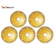 5Piece Indestructible Disc for Grinder Angle Grinder Cutting Disc Gold