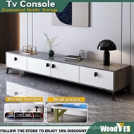 WOODYES TV Console Cabinet Nordic Modern Economic Living Room Floor Cabinet Storage Cabinet TV Cabinet 8PLM