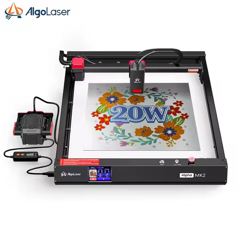 AlgoLaser ALPHA MK2 20W Laser Engraver 3d Printer 20W High Accuracy Laser Engraving Machine Laser Cu