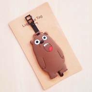 We Bare Bears Luggage Bag Tag Sold Per Piece