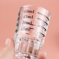 60ml - Mini Espresso Coffee Shot Glass - Single Double Shot Coffee Shot Glass 60ml Coffee Espresso C