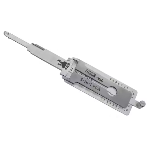 Lishi YH35R-MAG 2 in 1 Locksmith Tool Lock Pick & Decoder Flat Milling for Yamaha motorcycle models