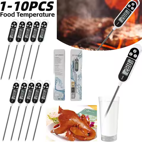 TP300 Digital Food Thermometer Needle Probe Instant Read Milk Temperature Measuring Tool Cooking The