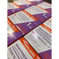 [READY STOCK] Terumo Insulin Syringe with Needle 1mL 31G x 5/16" (0.25x8mm) - 100 pcs | Picagari Ins