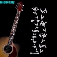 MIQUEL Cross Inlay Decals PET Ultra Thin Electric Guitar Acoustic Guitar Guitarra Accessories Guitar