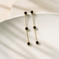 Ar-Kang Collection AKE3022/AKE3023/AKE3024 ต่างหูเงินแท้ Ethiopian Opal Labradorite Black Agate