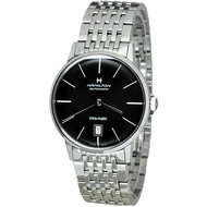 Hamilton Intra-Matic Automatic Black Dial Mens Watch H38455131