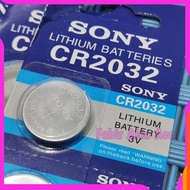 Sony CR 2032 Baterai jam tangan Sony CR-2032 CR2032 3V