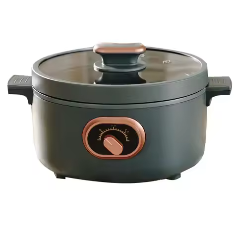 3L Portable Desktop Electric Cooker 220V/1000W Integrated Household Electric Hot Pot ZG-YD217 Multif