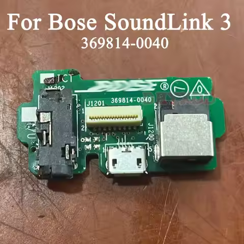 1pcs For Bose SoundLink 3 Power socket board with micro USB interface and audio interface 369814-004