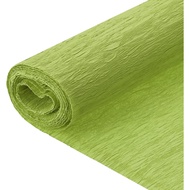 MECCANIXITY Crepe Paper, 7.9ft Long 20 Inch Wide Pale Green Crepe Paper Roll for Streamers Party Dec