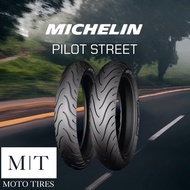 ยางมอเตอร์ไซค์ Michelin Pilot Street 90/90-14, 100/80-14, 120/70-14, 120/70-17 TL ยางไม่ใช้ยางใน