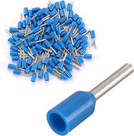 Baomain AWG 14/2.5mm² Wire Copper Crimp Connector Insulated Ferrule Pin Cord End Terminal Blue 1000 