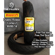 PIRELLI TIRE Diablo Rosso Corsa 2 14  by The Paddock (FREE tire sealant, tire valve)