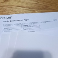 Epson Photo Quality Ink Jet Paper &amp; Economy Photo Paper