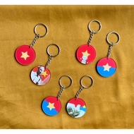Vietnam flag keychain, Vietnam liberation battle flag