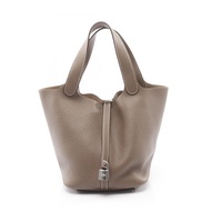 【二手】愛馬仕 HERMES 手提包 Picotin Lock MM Etoupe Etoupe 其他 Picotin Lock MM Etoupe 女士二手 A