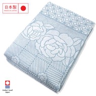 日本今治製純棉毛巾被｜日本製 今治品牌｜Star Rose 花形設計 冷氣被 夏天薄被