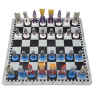 Wooden Chess Childrens Gifts Cartoon Modeling Chess Toys
