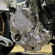 TANUTONG CNC Xmax V1 V2 V3 250 300 Magnet Cover Water Pump Caver Casing Penutup Black Silver Chrome 