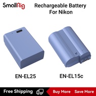SmallRig Pin Sạc 2400MAh 1250MAh USB-C Sạc Nhanh Pin Cho Nikon EN-EL15c EN-EL25 Camera 4332 / 4333