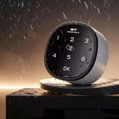 IP65 Waterproof Zinc Alloy Smart Password RFID Card Cabinet Drawer Lock For Indoor Outdoor Home Offi